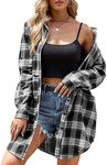 HOTOUCH Womens Flannel Plaid Shirts