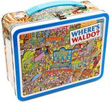 Aquarius Where's Waldo Tin Carry All Fun Box