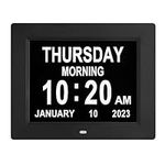 Digital Calendar Day Clocks Extra L