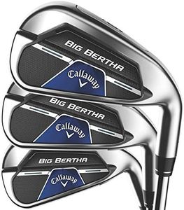 Callaway Big Bertha B21 Iron Set (Set of 7 Clubs: 5IR - PW, AW, Right, Graphite, Regular), Silver