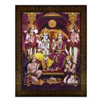 Indianara Religious Painting -Synthetic Wood, 27x30.5x1cm, Multicolour (GB4)