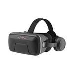 Irusu Ultra VR Headset - Premium Virtual Reality Glasses with Adjustable Headphones | 3D Gaming & Movies | Wide Compatibility for Smartphones | Adjustable Lenses | Comfortable Design