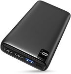 Hiluckey Portable Charger 26800mAh 22.5W USB C PD Power Bank Fast Charging QC 3.0 External Battery Pack with 4 Outputs for Cell Phone Tablets