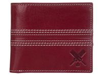 Mala Leather Edgbaston Cricket Ball Soft Leather RFID Bifold Wallet with Coin Pocket