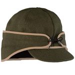 Stormy Kromer Men`s Rancher Cap, 7 3/4, Olive