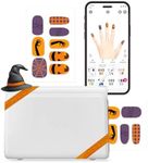 NAILPOP Nail Art Printer Machine - Digital Nail Design Machine Printer that comes w/ 10 Sheets of Nail Sticker Paper |Wireless & Automatic Nail Art Machine | Limitless Design & Easy Navigation (White)