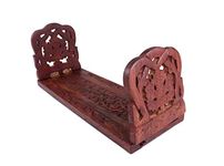 Ajuny Handcarfted Wooden Book Holder Stand Shelf Shelves Tree of Life Design For Bedrooms Living Room Office Study Home Decorations