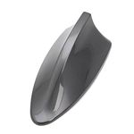 Guance Universal Working Shark fin car Antenna AM FM Radio Signal reciver ABS Plastic Antenna Grey Color Decorative Antenna Auto SUV Truck Van for Ertiga New Model