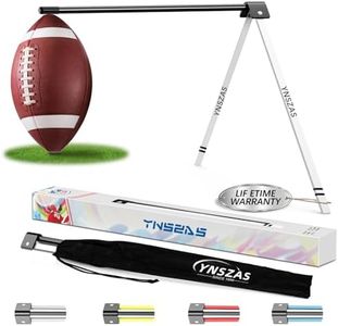 YNSZAS 𝙉𝙀𝙒 2-Pack Football Kicking Tee, Portable Field Goal Kicking Holder Stand, Kickoff Tee Compatible with All Football Sizes, Football Training Practice Equipment for Adult & Youth