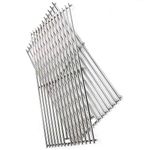 Set of 2, Stainless Steel Cooking Grid for Broil-Mate 7020-54, Tera Gear 1010007A, Kitchen Aid 720-0830A, Members Mark 720-0830F, Nexgrill 720-0719BL, (17-3/8" x 13-1/8) Gas Grill Models