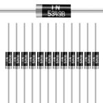 (Pack of 20 Pieces) Chanzon 1N5349B 1N5349 Power Zener Diode 5W 12V T-18 (CASE17-02) Axial Diodes 5 Watt 12 Volt