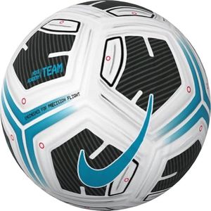 Nike Ballons De Football NK Academy - Team - Fa24, White/Black/Lt Blue Fury, FZ7540-102, 5