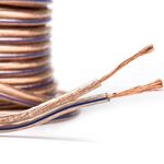 Lapras (LIMITED 15 YEARS WARRANTY) 12 AWG Gauge Speaker Wire Cable, 50-Feet Oxygen-Free (Copper, For Home Theater)|Enhanced Loud | Free Transparent |