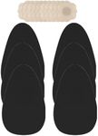 BEWTEIM Adhesive Sticky Bra Tape, 3 Pairs XL Boob Tapes for Large Breasts A-G Cups Boobytape for Breast Lift with Nipple Pasties Black