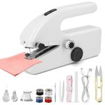 Handheld Sewing Machine - Mini Portable Electric Sewing Machine for Beginners, Easy to Use, Fast Stitch for Fabrics & Clothes, DIY, Home, and Travel, Compact & Lightweight