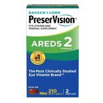 Bausch & Lomb PreserVision AREDS 2 Formula Supplement (210ct)