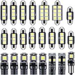 Pyhot 23 Pieces Car LED Interior Li