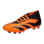 Adidas LTC71 Predator Acuracy.2 HG/AG Soccer Cleats, Team Solar Orange/Core Black/Core Black (GW4629), 24.5 cm 2E