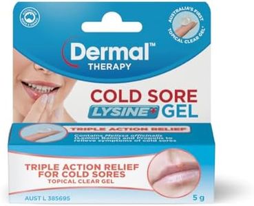 Dermal Therapy Cold Sore Lysine+ Gel | Topical Clear Gel to Relieve Symptoms of Cold Sores | 5g