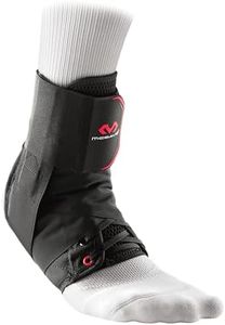 McDavid Ankle Support, Ankle Brace with Figure-6 Strap, Fully Adjustable Without Removing Shoe, Fits Left and Right