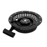 uxcell Recoil Pull Rewind Starter Assembly Generator Accessory Black EF2600
