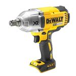 DEWALT DCF899N-XJ, 18 V XR Brushless 1/2 Inch High Torque Impact Wrench (950 Nm), Bare Unit, Yellow/Black