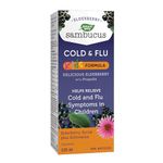 Nature's Way Kids Sambucus Cold and Flu Care – Elderberry Syrup with Echinacea and Propolis - Used in Herbal Medicine to Help Relieve Symptoms (Coughs and Sore Throats) in Children, 120 ml