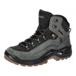 LOWA Renegade GTX MID Unisex Hiking Boots Outdoor Goretex Grey, Shoe Size: 42 EU