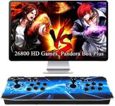 GWALSNTH 26800 in 1 Pandora Box 60S Arcade Games Console,Plug and Play 3D Video Arcade Games Machine for TV PC,Full HD Display,Games Favorite List,Support 1-4 Players …