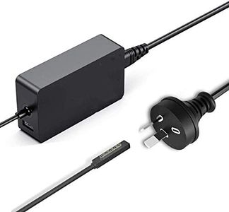 Surface Pro 2 Charger,48W 12V 3.6A AUKEH Power Supply Adapter for Microsoft Surface RT,Surface 2,Surface Pro 1,Surface Pro 2 1536 Tablet PC with USB Port and 6.5ft AU Power Cord