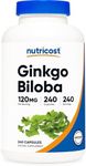 Nutricost Ginkgo Biloba 120mg, 240 