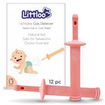 Littloo Gas and Colic Reliever | Tummy Relief for Babies (Pack of 12)