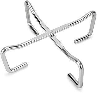 Stanbroil 8" Stainless Steel Folding Dutch Oven Lid Stand for Campfire Cooking, 4-in-1 Folding Pot Stand Camp Dutch Oven Tool