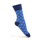 Coddies Fish Socks | Fishing Socks, Novelty Socks, Funny Socks (Large Blue)