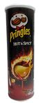 Pringles Chips - Hot and Spicy, 165g Tin