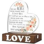 To My Wife Plaque, Wife Gifts From 