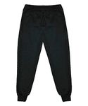 Kids Fleece Jogging Bottoms Boys Girls Sports PE Joggers Children Unisex Casual Fleece Pull On Trousers School Play Tracksuit Classic Bottom Soft Jog Pants (Black, 2-3 Years)