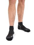 Icebreaker Merino Men's Men's Hike+ Men s Hike Light Mini Sock, Jet Heather, M UK
