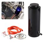 Ryanstar 800ml Car Radiator Coolant Overflow Oil Catch Tank Cooling Catch Bottle Overflow Reservoir Heatsinks Aluminum Billet Black