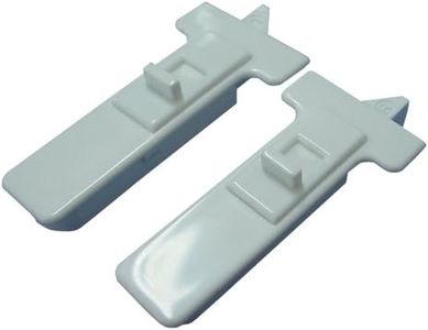 One Pair of White Window Sash Tilt Latches 2878WHITE