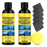 Car Cloth Scratch Remover,Eliminate All Car Scratches in 60 Seconds,Quick Fix Removal Paste for Deep Scratches, All Paint Colors Polishing Kit (2)