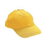 Oriental Trading 13816688 Baseball Cap, Men, Yellow