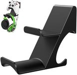 6amLifestyle [Latest Version] Controller and Headphone Holder Stand with Cord Holders for PS5 PS4 Xbox One Switch Pro Gamepad Controller Wall Mount Strong Adhesive/Screws, Shark 11 Pro