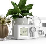 Raddy WS-6 Automatic Drip Irrigation Kit, Indoor Plant Watering System for 15 Potted Plants, Programmable Water Timer with LCD Display, USB Power, Water Shortage Alarm for Balcony Greenhouse