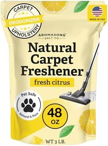 Aromasong Carpet Deodorizer - 100% Natural Carpet Freshener Powder - Safe For Pets - Carpet Powder For Vacuuming - Upholstery Deodorizer - Effective Pet Odor Eliminator For Strong Odor & Pet Urine
