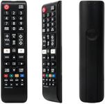 BN59-01315D Universal Remote for Samsung 4K Ultra HD Smart LED TV, Smart TV Remote Control Compatible with All Samsung Remote Control Models, with Hot Keys, No Setup Required