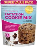 Lactation Cookies Mix - Oatmeal Breastfeeding Cookie Supplement Support for Breast Milk Supply Increase (Chocolate Chip, 1.5 Pound (Pack of 1))