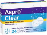 Aspro Clear Regular Strength Pain R