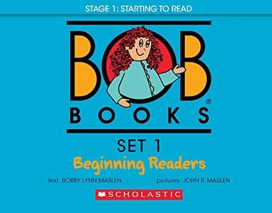 Bob Books - Set 1: Beginning Readers | Phonics, Ages 4 and up, Kindergarten (Stage 1: Starting to Read)