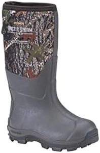 Dryshod Kids Arctic Storm Extreme-Cold Conditions Winter Boot Snow, Camo/Timber, Youth 5